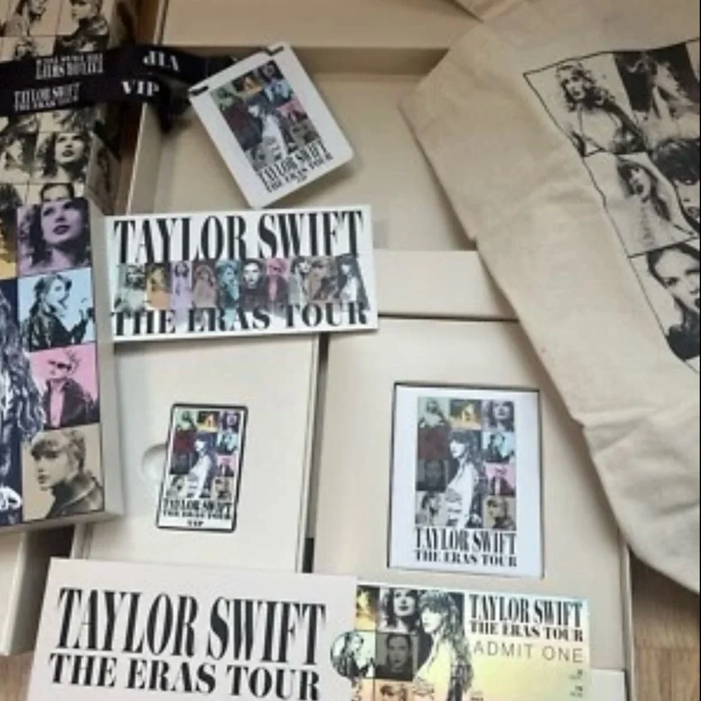 Taylor Swift Eras Tour VIP Box And T Shirt - Picture 9 of 11